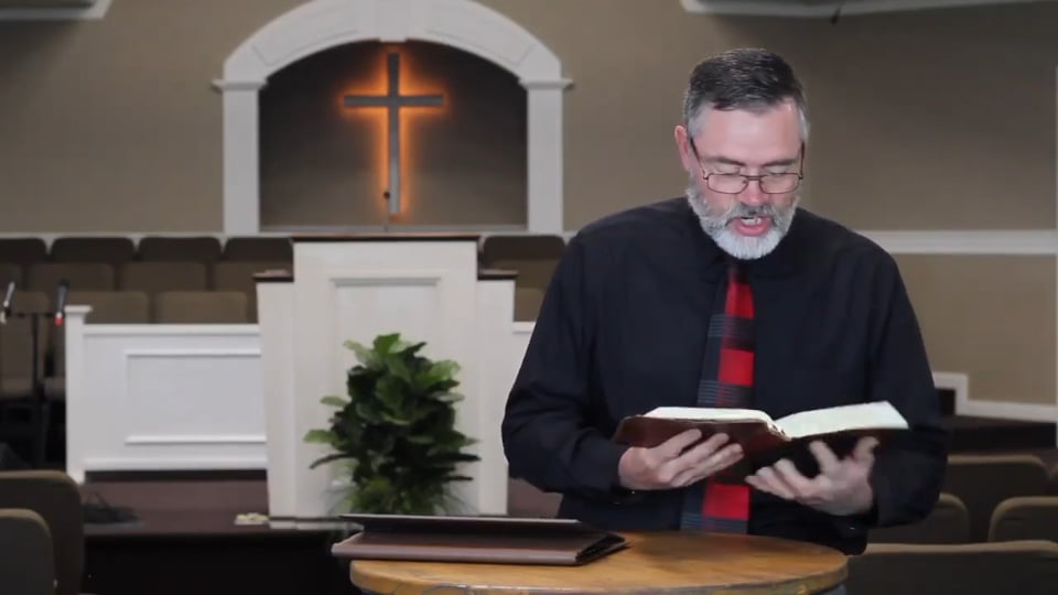 4/8 Pastor Clayton Wednesday PM