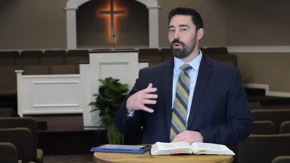 4-19 Pastor Josh Sunday School